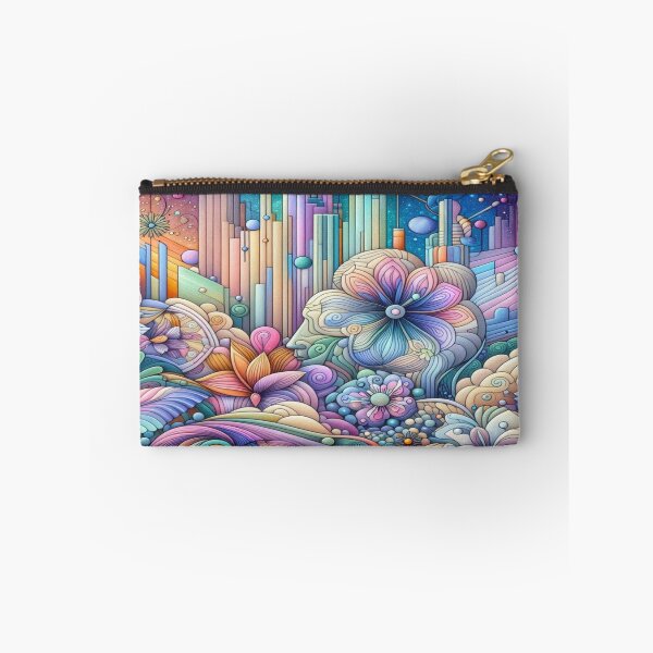 Item preview, Art Deco Cosmos – surreal floral fusion in dreamlike elegance and poetic abstraction designed and sold by FotoworldEdel.