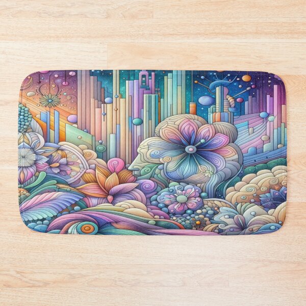 Item preview, Art Deco Cosmos – surreal floral fusion in dreamlike elegance and poetic abstraction designed and sold by FotoworldEdel.