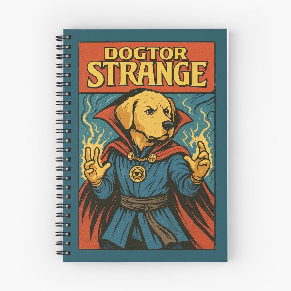 Item preview, Dogtor Strange Retro designed and sold by oops-I-drew-again.