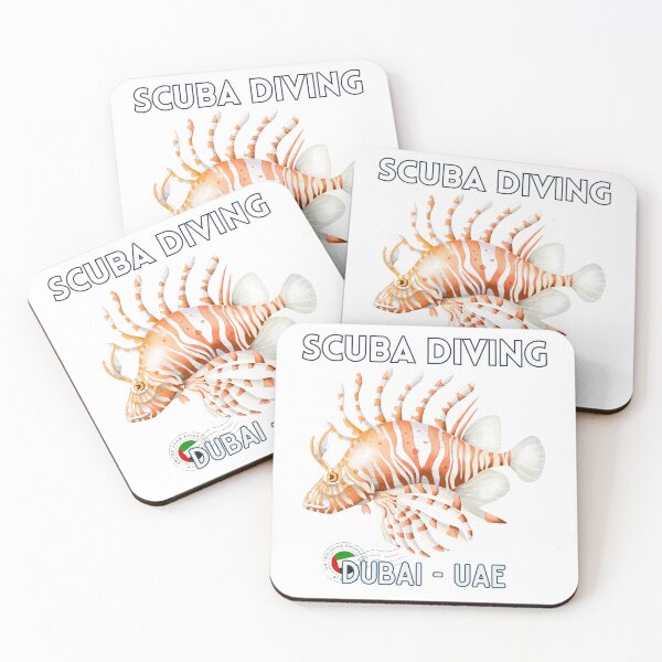Item preview, Scuba Diving in Dubai - UAE designed and sold by FlyingTreg.