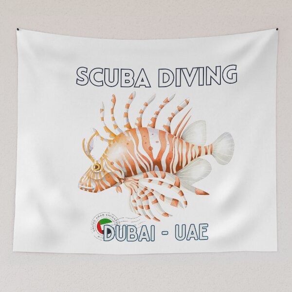 Item preview, Scuba Diving in Dubai - UAE designed and sold by FlyingTreg.