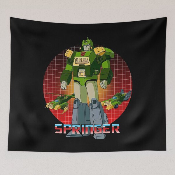 Item preview, Springer G1 Robot Hero Vintage 80s Design designed and sold by Retr0Tshirts.