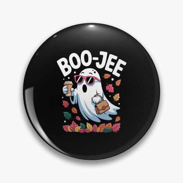 Item preview, Cute Boo JEE Ghost Coffee Leopard Halloween designed and sold by JulienAureo.