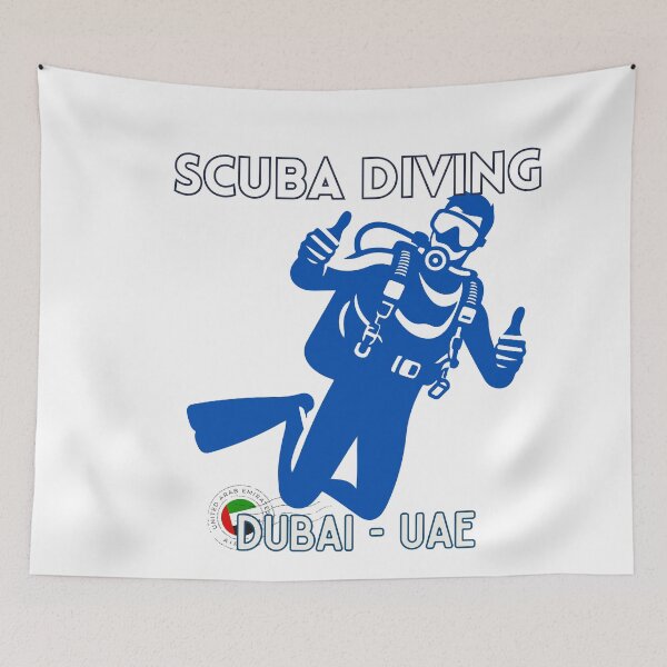 Item preview, Scuba Diving in Dubai - UAE designed and sold by FlyingTreg.