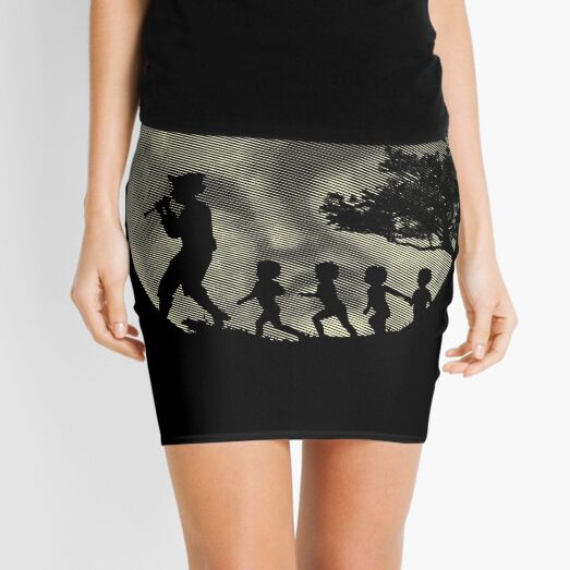 Piper, Under Full Moon Sticker Mini Skirt