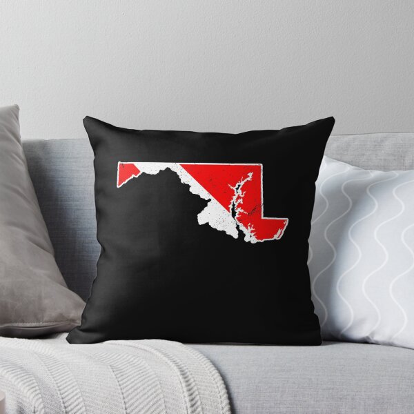 Item preview, Maryland Scuba Dive Flag Diver Down Flag Shirt designed and sold by shoppzee.