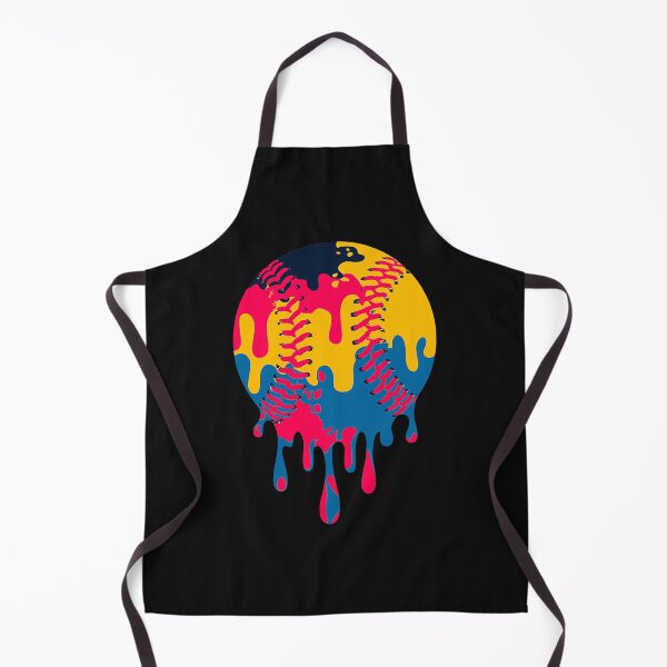 Item preview, Baseball Bat Crossed Neon Drip Style designed and sold by AriePollich.