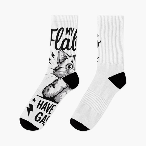 Item preview, Cute Cat My Flabbers Have Been Gasted Graphic designed and sold by JulienAureo.