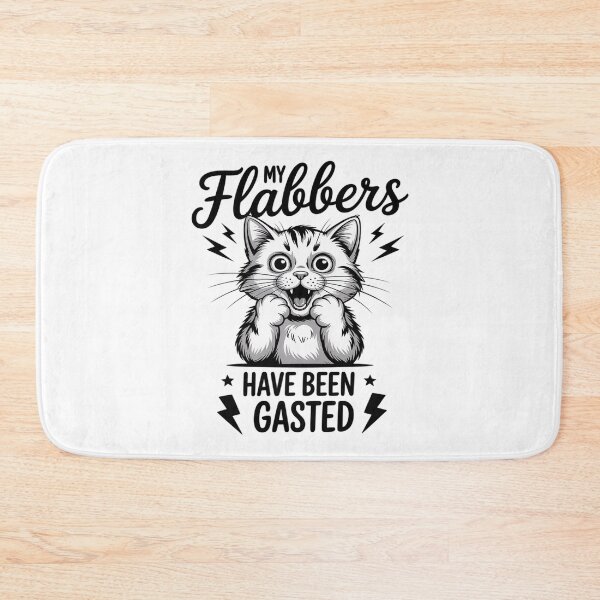 Item preview, Cute Cat My Flabbers Have Been Gasted Graphic designed and sold by JulienAureo.