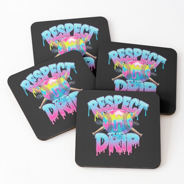 Item preview, Respect the Drip Melting Baseball Art designed and sold by AriePollich.