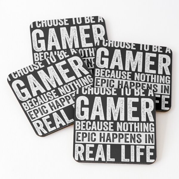 Item preview,  I Choose To Be A Gamer Because Nothing designed and sold by IsabelVerdier.