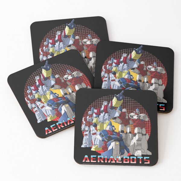 Aperçu de l'œuvre Robot vintage Aerialbots G1 V2 créée et vendue par Retr0Tshirts.