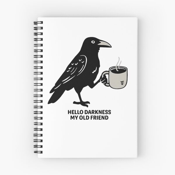 Item preview, Hello Darkness My Old Friend designed and sold by GuyWithtPie.