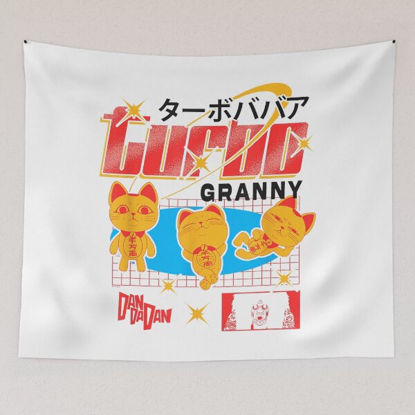 Item preview, Ripple Junction X Dan Da Dan Turbo Granny Ghost Alien Anime  designed and sold by MaggieSchuler55.
