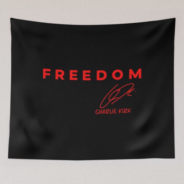 Item preview, CHARLIE KIRK FREEDOM designed and sold by benmoqy.