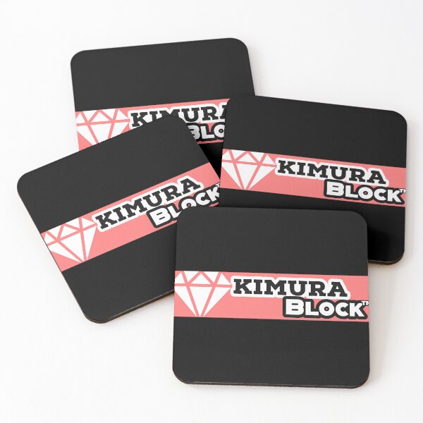 Item preview, Kimura Block Pink Logo designed and sold by Rosalyislason.