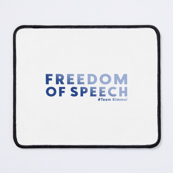 Item preview, Freedom Of Speech - Stand With Jimmy Kimmel designed and sold by judithcooley.
