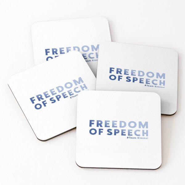 Item preview, Freedom Of Speech - Stand With Jimmy Kimmel designed and sold by judithcooley.