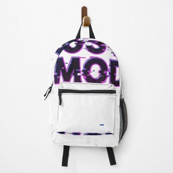Item preview, HUSTLE MODE Glitch Typography – Futuristic Cyberpunk Streetwear Design designed and sold by Happyfreedom.