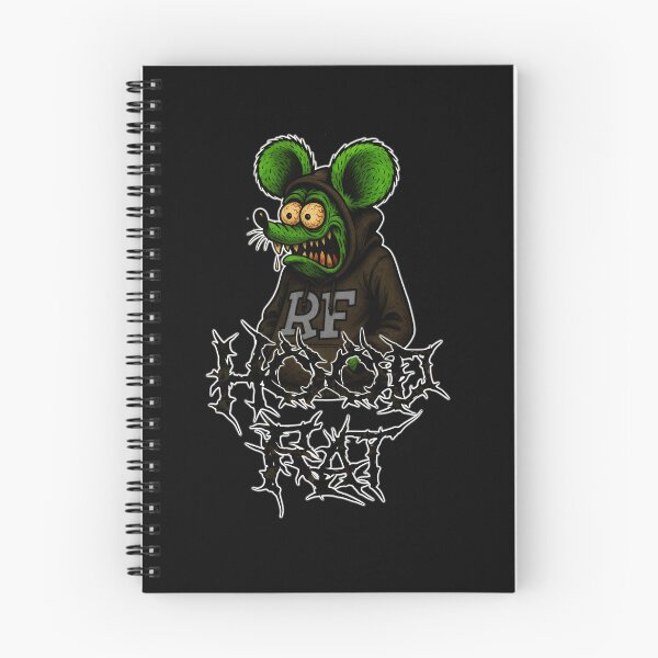 Item preview, Ratfink Hoodie RF Street Punk Metal Lettering designed and sold by Witchwayto254.