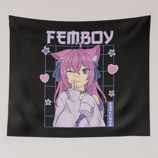 Item preview,  Femboy Anime Cute Little Femboy designed and sold by MaggieSchuler55.