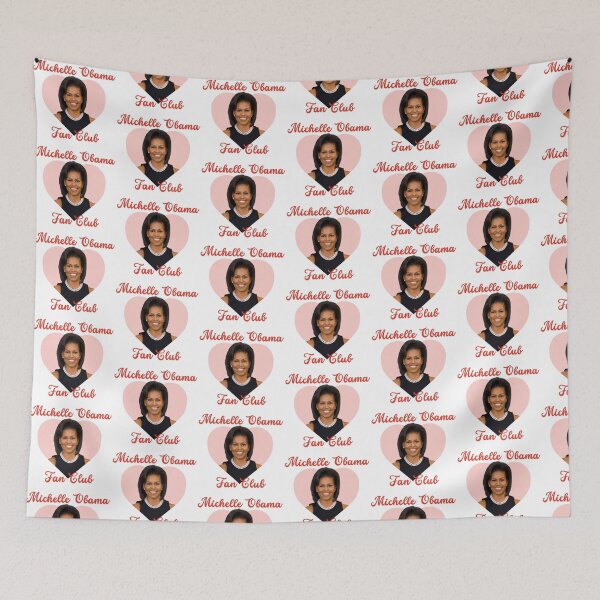 Item preview, Michelle Obama Fan Club designed and sold by Splendid Scibbles.