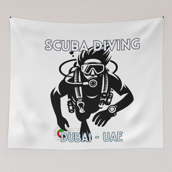 Item preview, Scuba Diving in Dubai - UAE designed and sold by FlyingTreg.