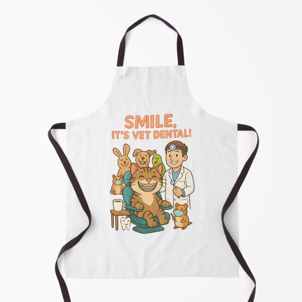 Item preview, Smile It’s Vet Dental – Cute Veterinarian Design with Animals designed and sold by Bettybee00.