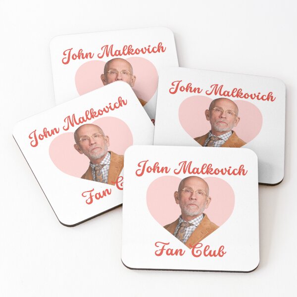 Item preview, John Malkovich Fan Club designed and sold by Splendid Scibbles.