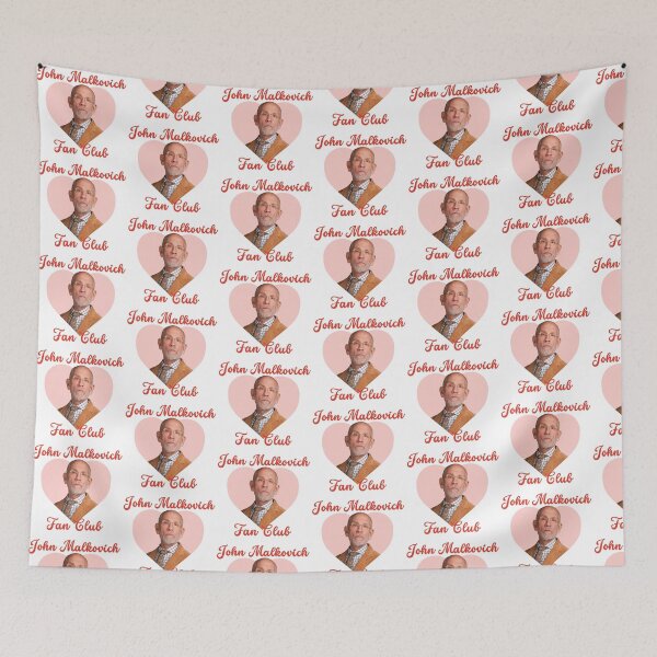 Item preview, John Malkovich Fan Club designed and sold by Splendid Scibbles.