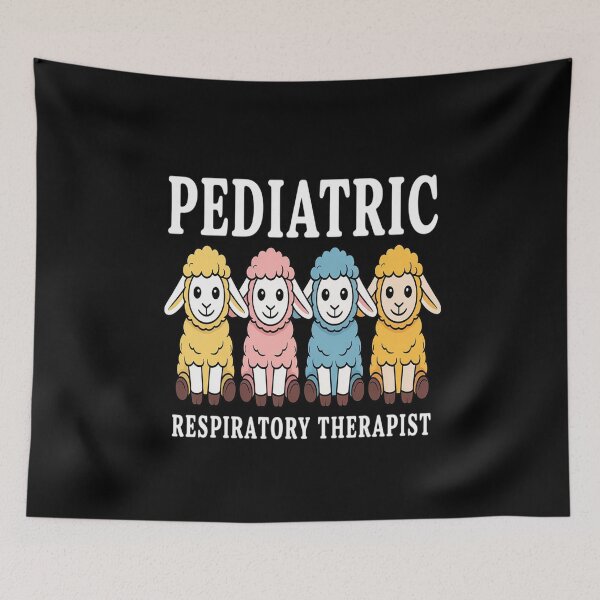 Item preview, Cute Lamb Pediatric Respiratory Therapist PEDS PICU RRT Crew designed and sold by JonBarnes22.
