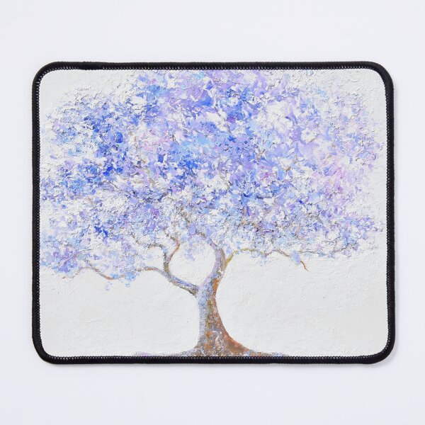 Item preview, Jacaranda Tree oil painting designed and sold by MatsonArtDesign.