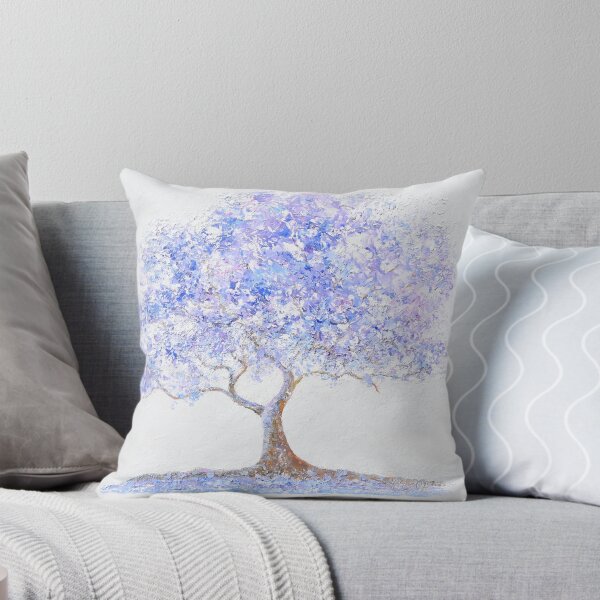 Item preview, Jacaranda Tree oil painting designed and sold by MatsonArtDesign.