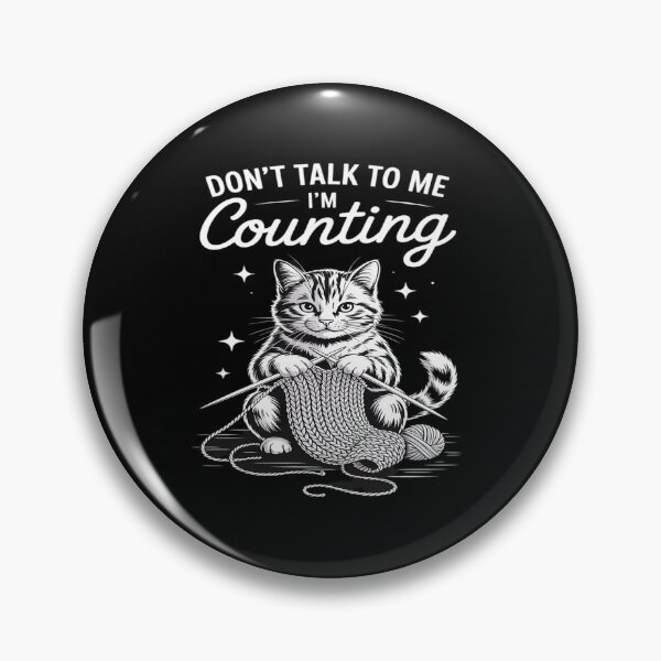 Item preview, Cute Knitting Cat, Crochet Counting, Folk Art Style designed and sold by JonBarnes22.