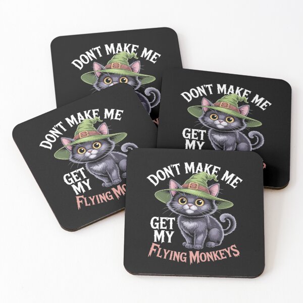 Item preview, Cute Meowgical Team Flying Monkeys Cat Wizard Magical Spell designed and sold by JonBarnes22.