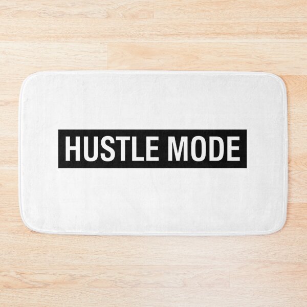 Item preview, HUSTLE MODE Minimal Box Logo – Clean Bold Streetwear Typography designed and sold by Happyfreedom.