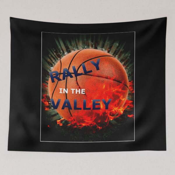 Item preview, Rally In The Valley Phoenix Flaming Basketball - Team Fan Supporters designed and sold by TeresaRath.