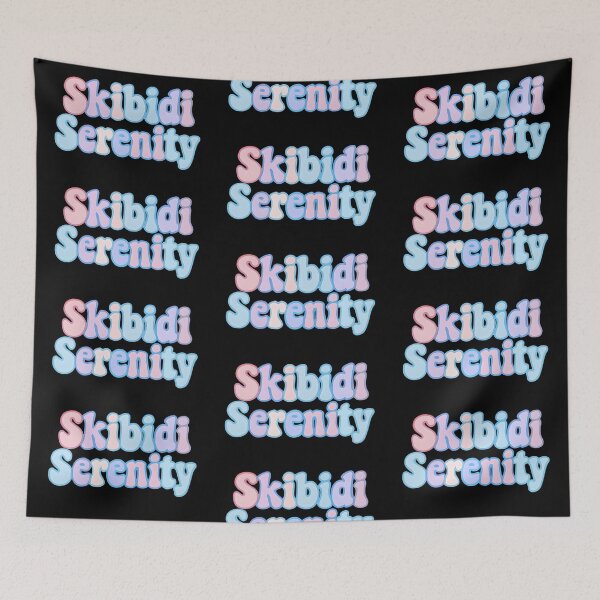 Item preview, Skibidi Serenity designed and sold by Raluk.