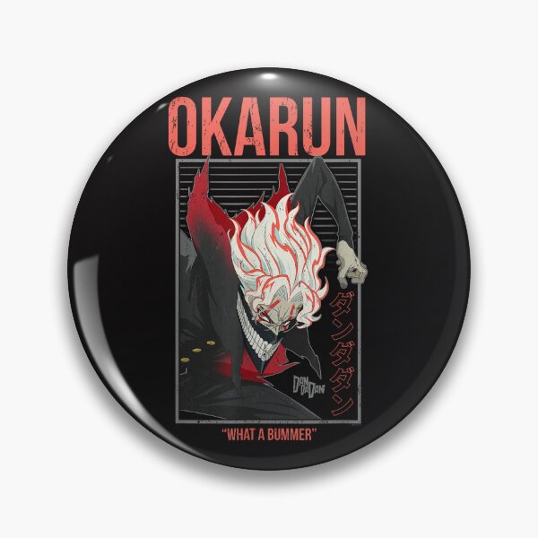 Item preview, Dan Da Dan What A Bummer Okarun With Kanji Anime designed and sold by KathleenCorum86.
