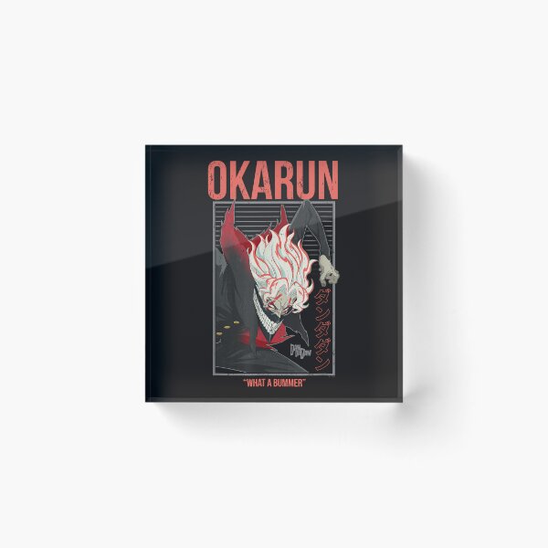 Item preview, Dan Da Dan What A Bummer Okarun With Kanji Anime designed and sold by KathleenCorum86.
