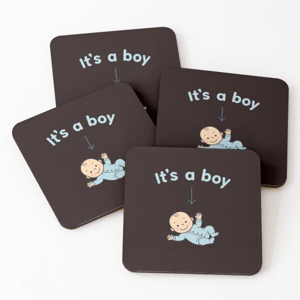 Item preview, Cute Baby Boy Announcement Illustration designed and sold by InfiniteArt11.