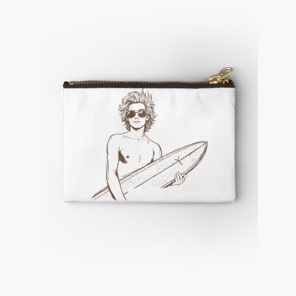 Item preview, Cool Retro Surfer – Sketchy Line Art Surf Illustration designed and sold by The Sandy Design Store.