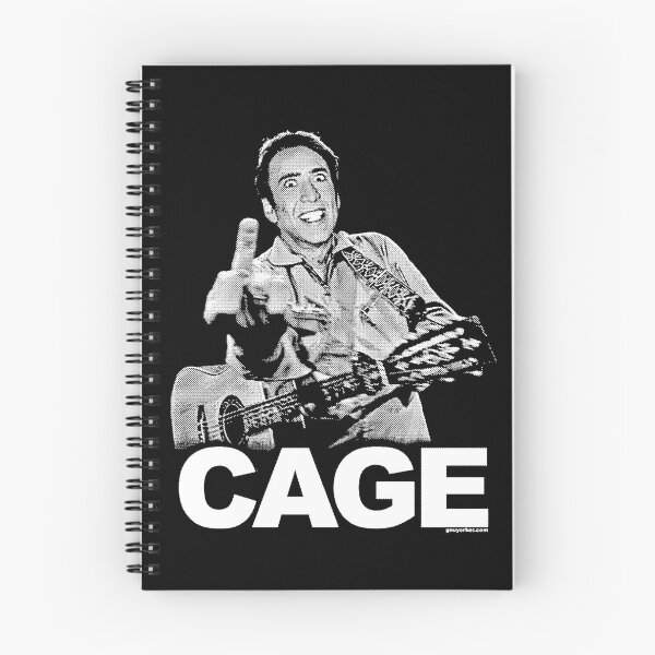 Item preview, Nicolas Cage Guitar Meme Punk Black White designed and sold by Boondocks254.