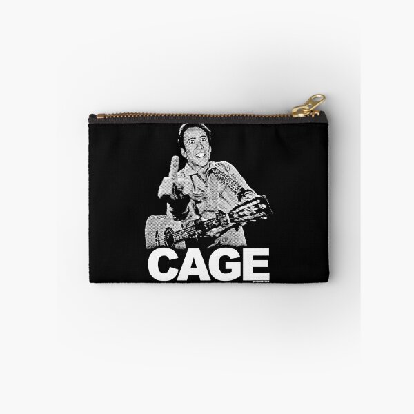 Item preview, Nicolas Cage Guitar Meme Punk Black White designed and sold by Boondocks254.