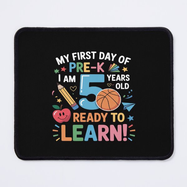 Item preview, Cute My First Day Of Pre K I Am 5 Years Old designed and sold by LeeEvans222.