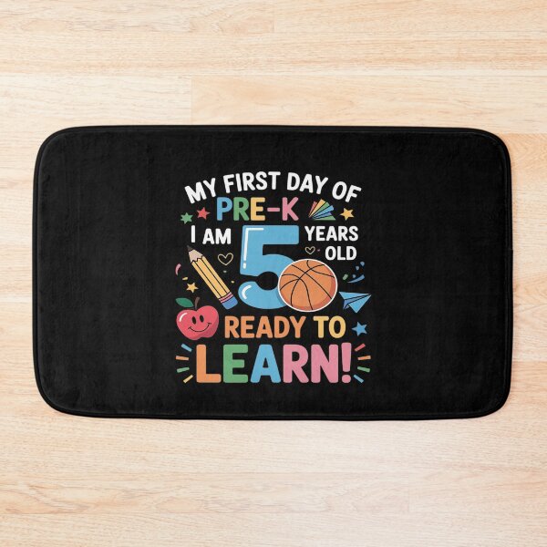 Item preview, Cute My First Day Of Pre K I Am 5 Years Old designed and sold by LeeEvans222.