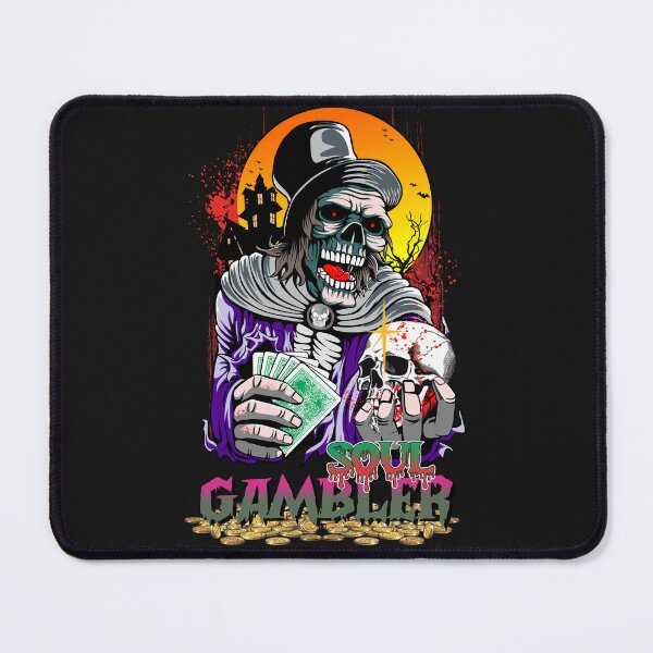 Item preview, Soul Gambler, Halloween T-Shirt for Kids, Teens and Adults designed and sold by RJRDesignStore1.
