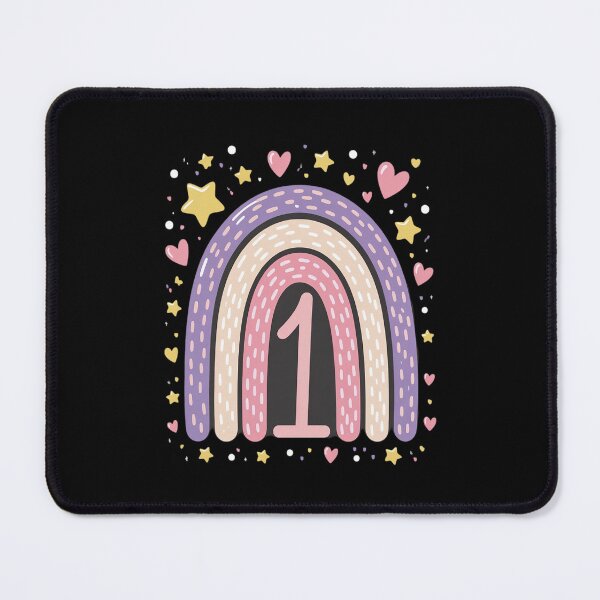 Item preview, Cute Pastel Rainbow 1th Birthday designed and sold by LeeEvans222.