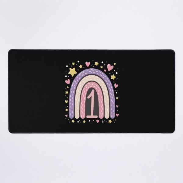 Item preview, Cute Pastel Rainbow 1th Birthday designed and sold by LeeEvans222.