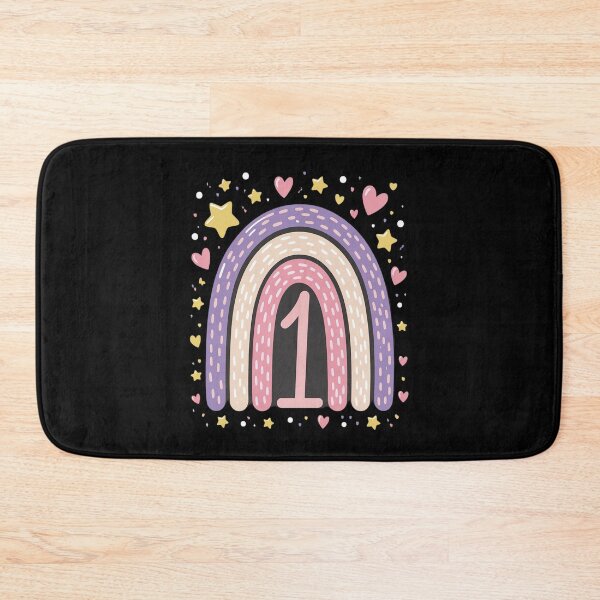 Item preview, Cute Pastel Rainbow 1th Birthday designed and sold by LeeEvans222.